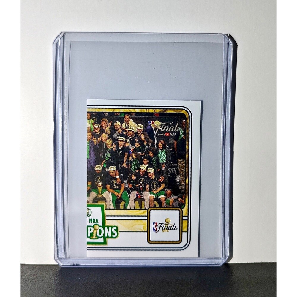 2023-24 NBA Champions 2024-25 Panini NBA #31 Sticker Card Boston Celtics